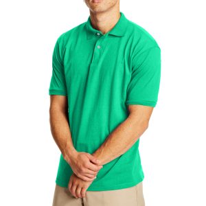 Jersey Knit Polo - Kelly