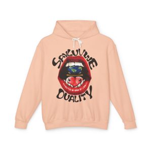 Savage Duality Graphic Hoodie