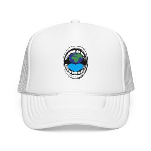 Trucker Hat — Earth in Mouth Graphic
