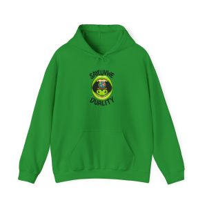Duality Frog Hoodie – Sayluvwe Circle Graphic Sweatshirt