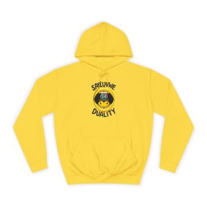 Duality Emoji Hoodie — 'Sayluwwe Duality' Cute Smiley Graphic Pullover
