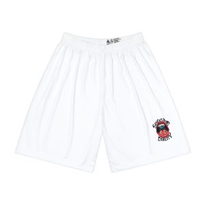 Men’s Athletic Shorts — Skull & Rose “Chaos” Graphic