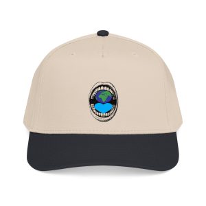 Mid Profile Baseball Cap - Blue Heart
