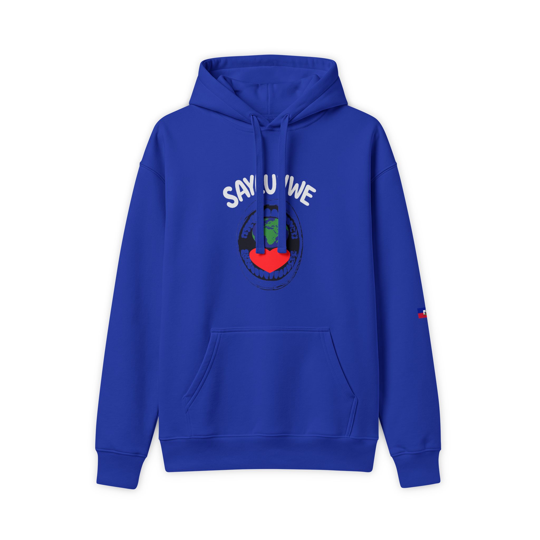 Hammer Maxweight Hoodie — Smiley Face Graphic Pullover (Haitian) - Image 3
