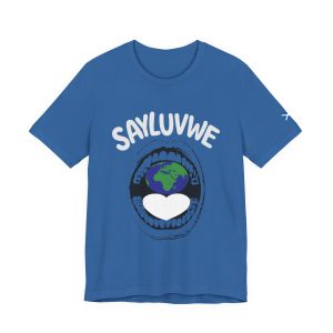 SayLuvve Earth Heart Graphic Tee — Scotland