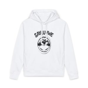 SayLuvWe Yin and Yang Hoodie (White)