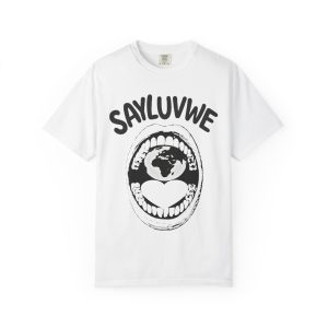 SayLuvWe Yin and Yang T-Shirt (White)